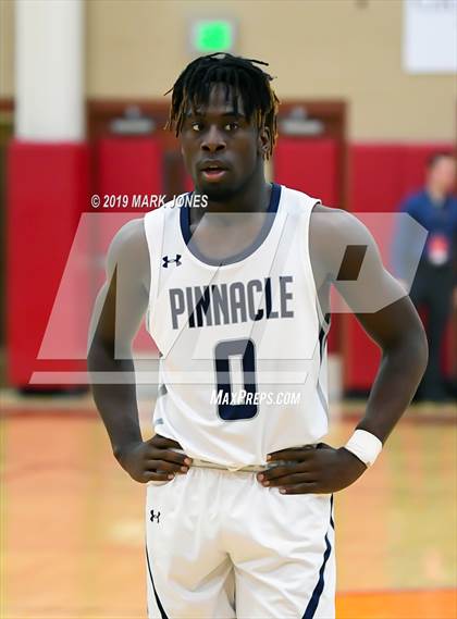 Thumbnail 2 in Pinnacle vs. Albany Academy for Boys (Hoophall West Tournament) photogallery.