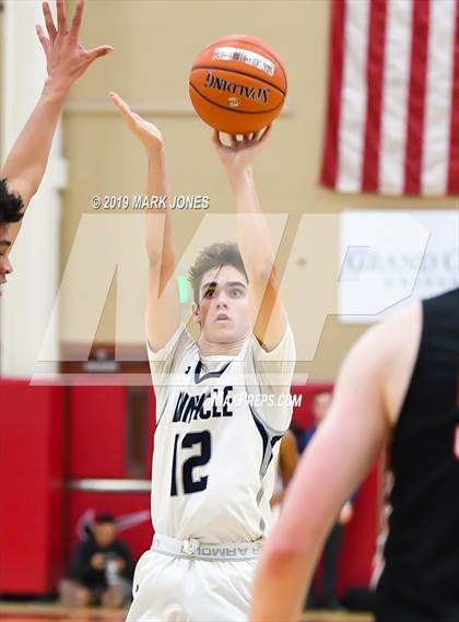 Thumbnail 3 in Pinnacle vs. Albany Academy for Boys (Hoophall West Tournament) photogallery.
