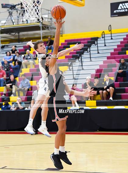 Thumbnail 2 in Pinnacle vs. Albany Academy for Boys (Hoophall West Tournament) photogallery.