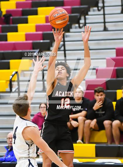Thumbnail 2 in Pinnacle vs. Albany Academy for Boys (Hoophall West Tournament) photogallery.
