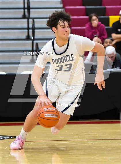 Thumbnail 3 in Pinnacle vs. Albany Academy for Boys (Hoophall West Tournament) photogallery.