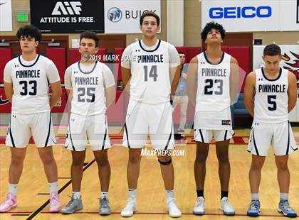 Thumbnail 2 in Pinnacle vs. Albany Academy for Boys (Hoophall West Tournament) photogallery.