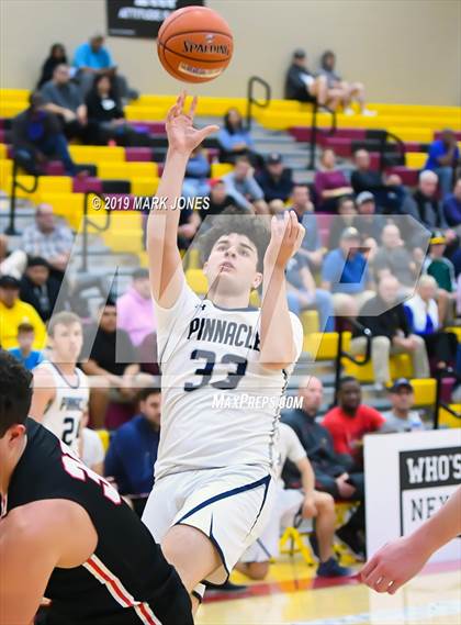 Thumbnail 2 in Pinnacle vs. Albany Academy for Boys (Hoophall West Tournament) photogallery.