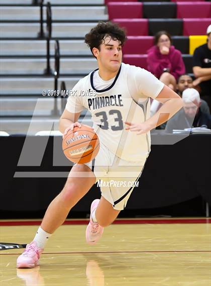 Thumbnail 2 in Pinnacle vs. Albany Academy for Boys (Hoophall West Tournament) photogallery.