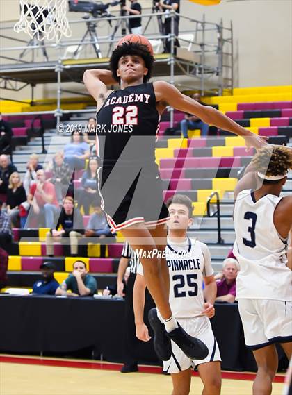 Thumbnail 3 in Pinnacle vs. Albany Academy for Boys (Hoophall West Tournament) photogallery.