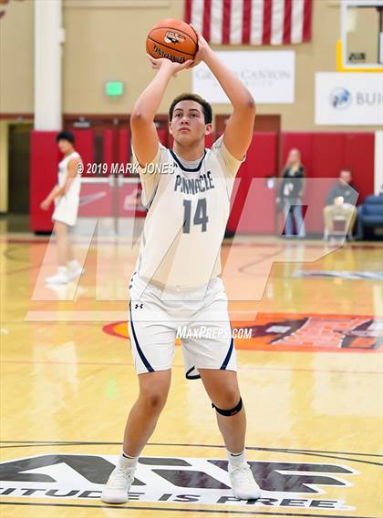 Thumbnail 1 in Pinnacle vs. Albany Academy for Boys (Hoophall West Tournament) photogallery.