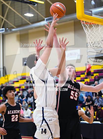 Thumbnail 3 in Pinnacle vs. Albany Academy for Boys (Hoophall West Tournament) photogallery.