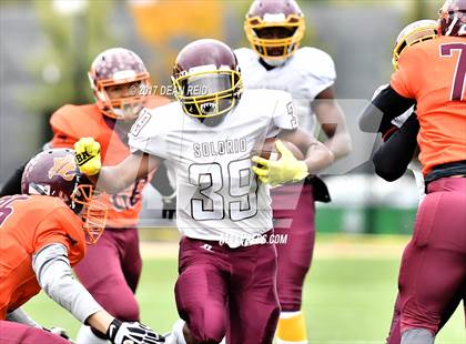 Thumbnail 1 in Solorio @ Back of the Yards College Prep (IHSA Class 5A 1st Round Playoff) photogallery.