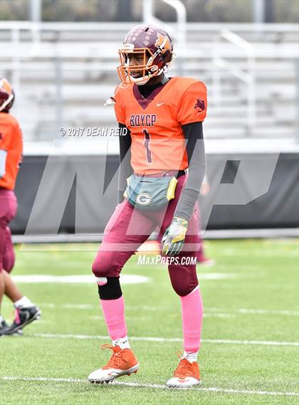 Thumbnail 3 in Solorio @ Back of the Yards College Prep (IHSA Class 5A 1st Round Playoff) photogallery.