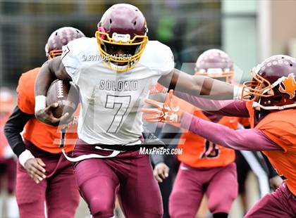 Thumbnail 2 in Solorio @ Back of the Yards College Prep (IHSA Class 5A 1st Round Playoff) photogallery.