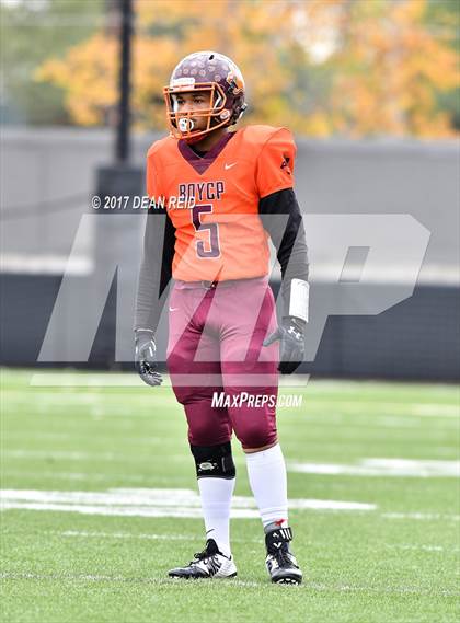 Thumbnail 1 in Solorio @ Back of the Yards College Prep (IHSA Class 5A 1st Round Playoff) photogallery.