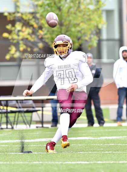 Thumbnail 2 in Solorio @ Back of the Yards College Prep (IHSA Class 5A 1st Round Playoff) photogallery.