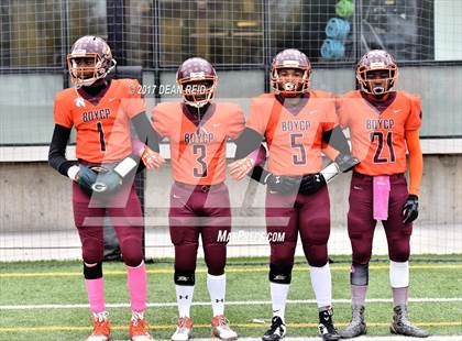 Thumbnail 1 in Solorio @ Back of the Yards College Prep (IHSA Class 5A 1st Round Playoff) photogallery.