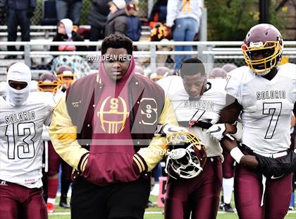 Thumbnail 3 in Solorio @ Back of the Yards College Prep (IHSA Class 5A 1st Round Playoff) photogallery.