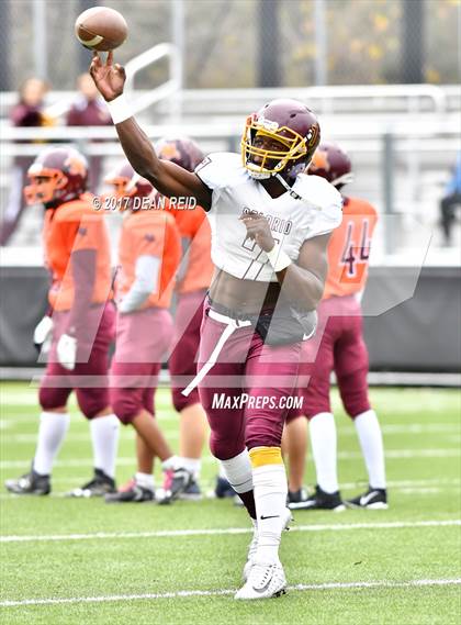 Thumbnail 2 in Solorio @ Back of the Yards College Prep (IHSA Class 5A 1st Round Playoff) photogallery.