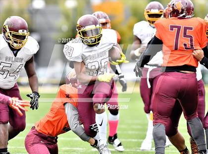 Thumbnail 1 in Solorio @ Back of the Yards College Prep (IHSA Class 5A 1st Round Playoff) photogallery.