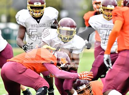 Thumbnail 2 in Solorio @ Back of the Yards College Prep (IHSA Class 5A 1st Round Playoff) photogallery.