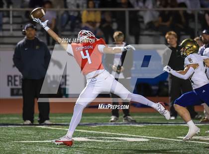 Thumbnail 3 in Snow Canyon @ Crimson Cliffs (UHSAA Class 4A Football Second Round) photogallery.