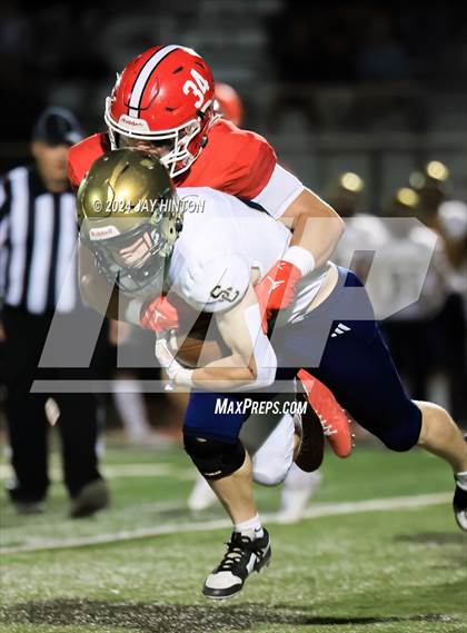 Thumbnail 2 in Snow Canyon @ Crimson Cliffs (UHSAA Class 4A Football Second Round) photogallery.