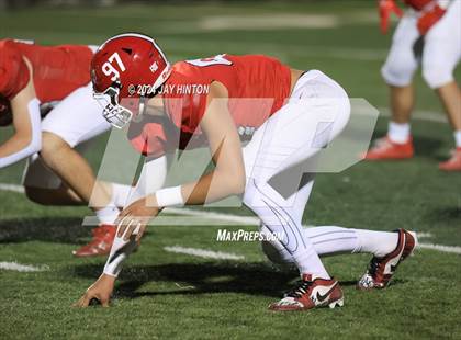 Thumbnail 2 in Snow Canyon @ Crimson Cliffs (UHSAA Class 4A Football Second Round) photogallery.