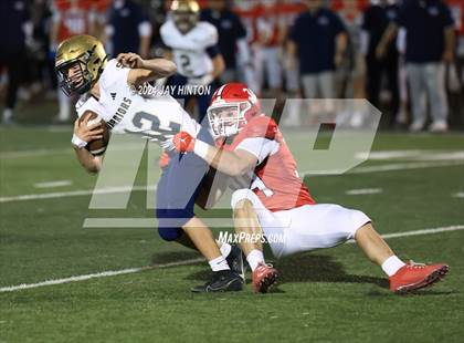 Thumbnail 2 in Snow Canyon @ Crimson Cliffs (UHSAA Class 4A Football Second Round) photogallery.