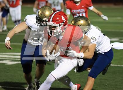 Thumbnail 3 in Snow Canyon @ Crimson Cliffs (UHSAA Class 4A Football Second Round) photogallery.