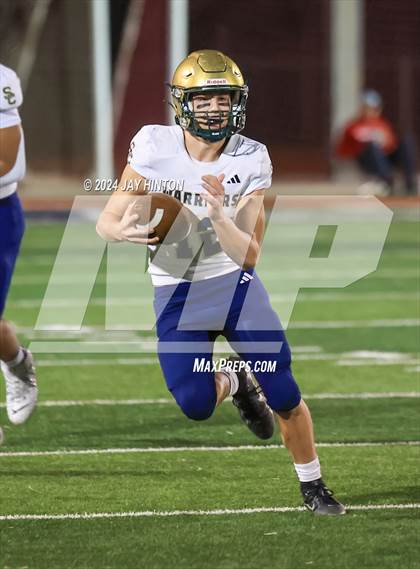 Thumbnail 1 in Snow Canyon @ Crimson Cliffs (UHSAA Class 4A Football Second Round) photogallery.