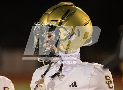 Thumbnail 2 in Snow Canyon @ Crimson Cliffs (UHSAA Class 4A Football Second Round) photogallery.