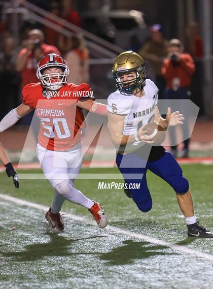 Thumbnail 1 in Snow Canyon @ Crimson Cliffs (UHSAA Class 4A Football Second Round) photogallery.