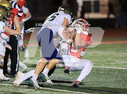 Thumbnail 1 in Snow Canyon @ Crimson Cliffs (UHSAA Class 4A Football Second Round) photogallery.