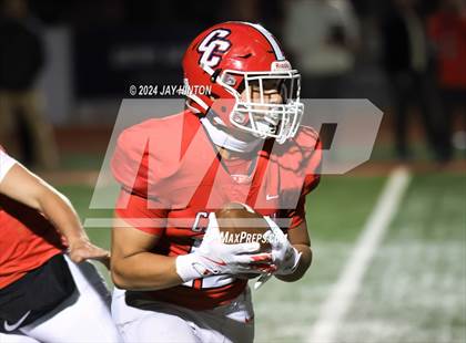 Thumbnail 1 in Snow Canyon @ Crimson Cliffs (UHSAA Class 4A Football Second Round) photogallery.