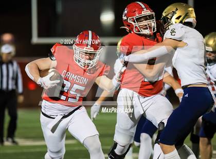 Thumbnail 1 in Snow Canyon @ Crimson Cliffs (UHSAA Class 4A Football Second Round) photogallery.