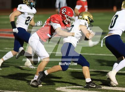 Thumbnail 1 in Snow Canyon @ Crimson Cliffs (UHSAA Class 4A Football Second Round) photogallery.