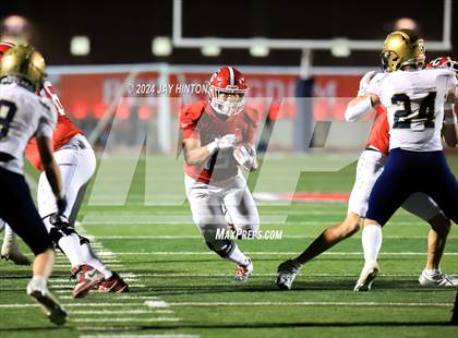 Thumbnail 2 in Snow Canyon @ Crimson Cliffs (UHSAA Class 4A Football Second Round) photogallery.