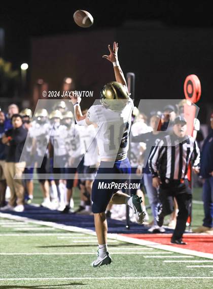 Thumbnail 3 in Snow Canyon @ Crimson Cliffs (UHSAA Class 4A Football Second Round) photogallery.