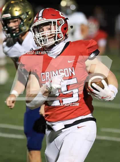 Thumbnail 2 in Snow Canyon @ Crimson Cliffs (UHSAA Class 4A Football Second Round) photogallery.