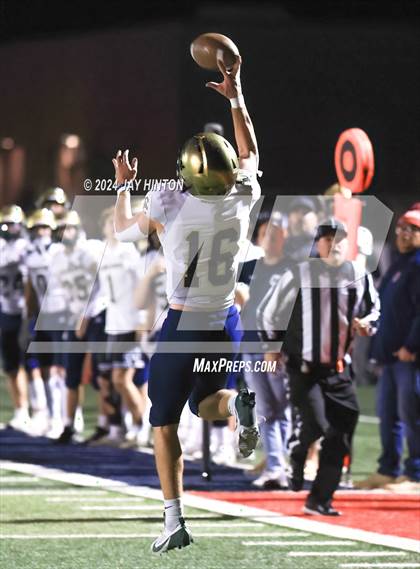 Thumbnail 1 in Snow Canyon @ Crimson Cliffs (UHSAA Class 4A Football Second Round) photogallery.