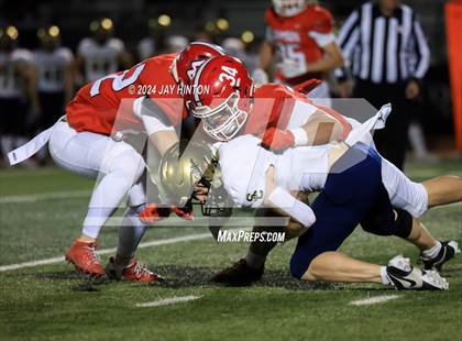 Thumbnail 3 in Snow Canyon @ Crimson Cliffs (UHSAA Class 4A Football Second Round) photogallery.