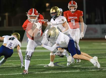 Thumbnail 2 in Snow Canyon @ Crimson Cliffs (UHSAA Class 4A Football Second Round) photogallery.