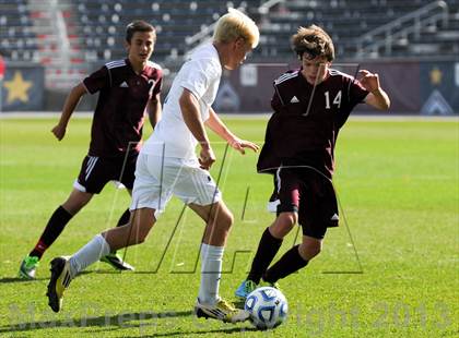 Thumbnail 1 in Air Academy vs Cheyenne Mt. (CHSAA 4A Final) photogallery.