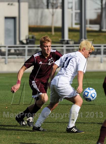 Thumbnail 2 in Air Academy vs Cheyenne Mt. (CHSAA 4A Final) photogallery.