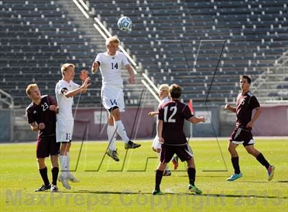 Thumbnail 3 in Air Academy vs Cheyenne Mt. (CHSAA 4A Final) photogallery.