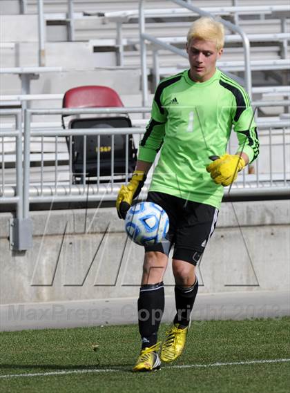 Thumbnail 1 in Air Academy vs Cheyenne Mt. (CHSAA 4A Final) photogallery.