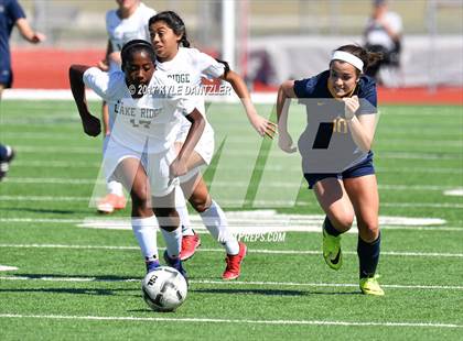 Thumbnail 3 in Highland Park vs Lake Ridge (UIL 5A Region 2 Semifinal) photogallery.