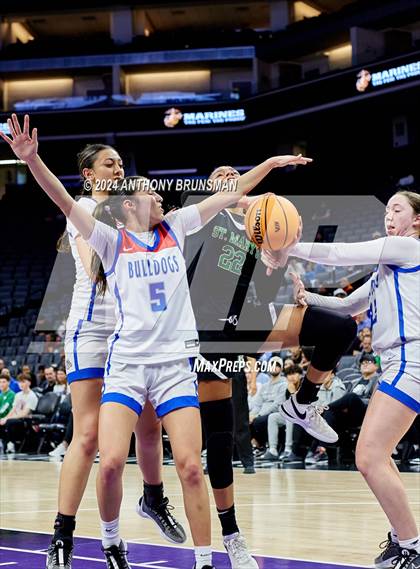 Thumbnail 2 in St. Mary's vs. Folsom (CIF SJS D1 Final) photogallery.