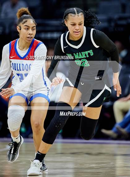 Thumbnail 3 in St. Mary's vs. Folsom (CIF SJS D1 Final) photogallery.