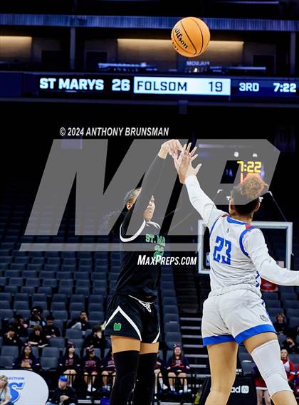 Thumbnail 2 in St. Mary's vs. Folsom (CIF SJS D1 Final) photogallery.