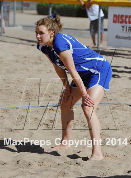 Thumbnail 1 in Queen Creek vs. Xavier College Prep (AIA D1 Semifinal) photogallery.
