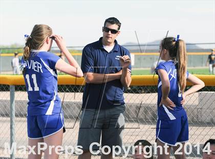 Thumbnail 2 in Queen Creek vs. Xavier College Prep (AIA D1 Semifinal) photogallery.