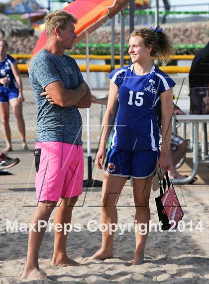 Thumbnail 1 in Queen Creek vs. Xavier College Prep (AIA D1 Semifinal) photogallery.
